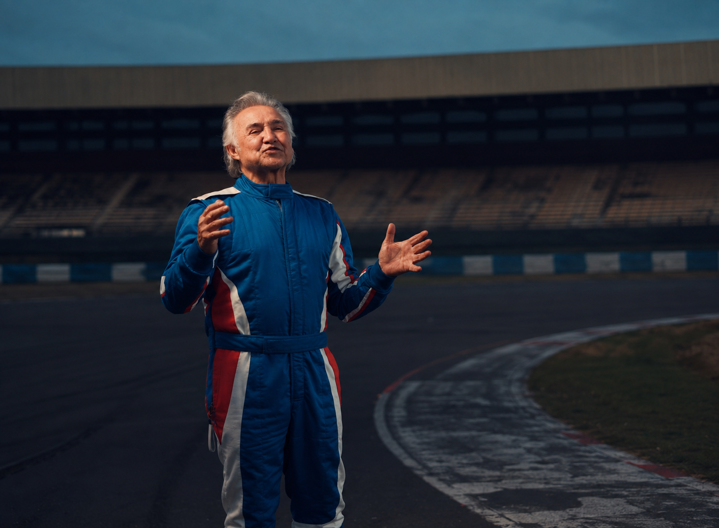 Carlos Cunha na pista
